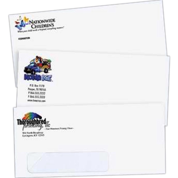 Full-color envelope with window.... from ASI 52493 Ennis Inc
