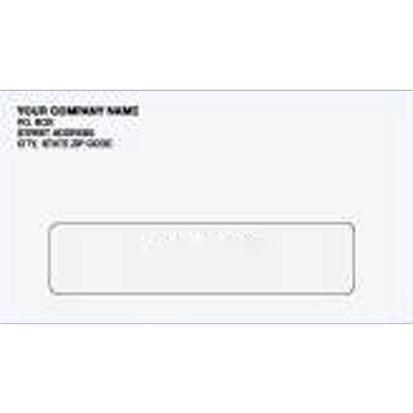 Number 6 3/4 envelope with 1 1/8" x 4 1/2" window.... from ASI 52493 Ennis Inc