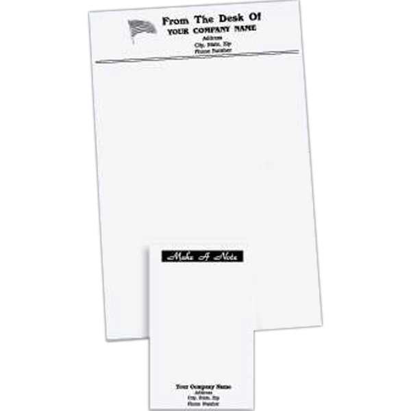 Note pad, 100 sheets per pad.... from ASI 52493 Ennis Inc