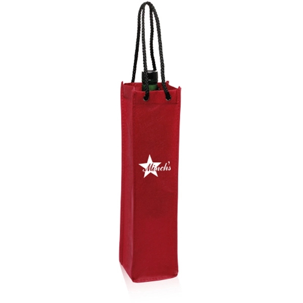 Non-woven single wine bottle bag.... from ASI 39552 BEL Promo