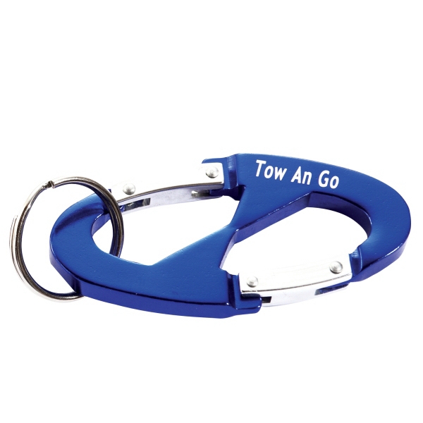 Oval Double Carabiner... from ASI 68507 The Magnet Group / Innovations by Magnet (TM)