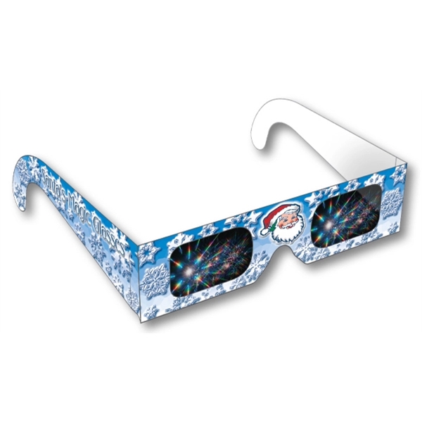 Santa's Magic Rainbow Glasses - Stock Imprint.... from ASI 80485 Rainbow Symphony Inc / Rainbow Symphony