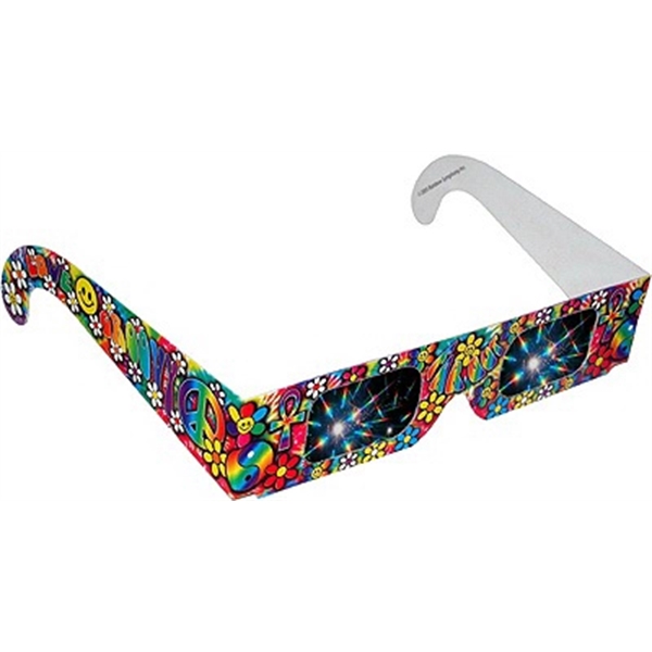 Fireworks Glasses - Groovy 60's - Stock Imprint.... from ASI 80485 Rainbow Symphony Inc / Rainbow Symphony