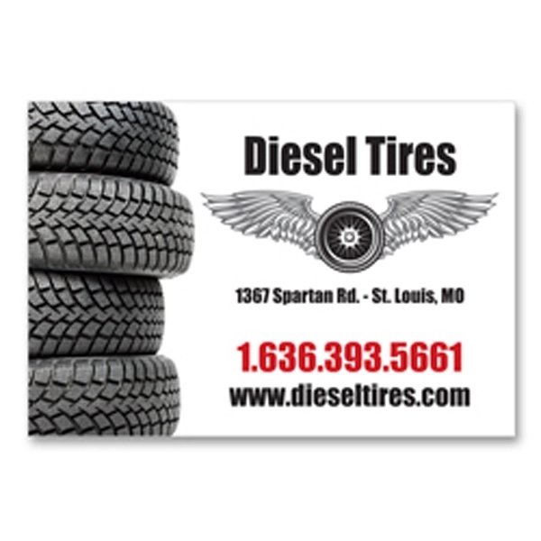 2" x 2 29/32" rectangular shaped magnet with four color process... from ASI 68507 The Magnet Group / Magnet LLC™