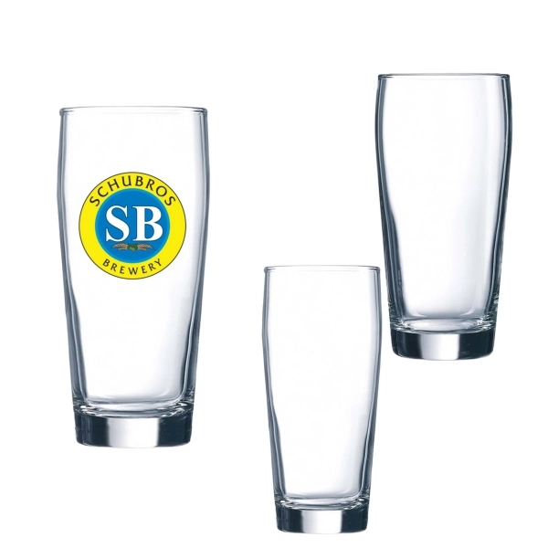 Willi Becher Beer tumbler with spot color or four color process... from ASI 80093 Pyrographics / Pyrographics Line