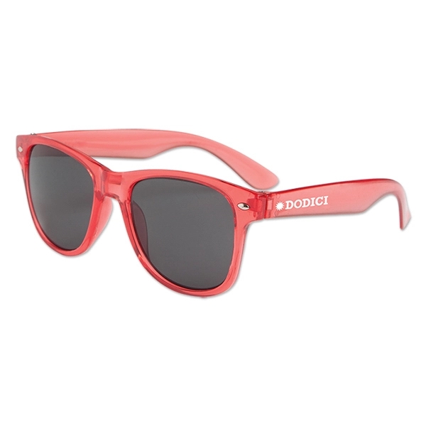 Plastic sunglasses with translucent "hard candy" design and UV400 protection.... from ASI 98360 WOWLine / WOWLine®