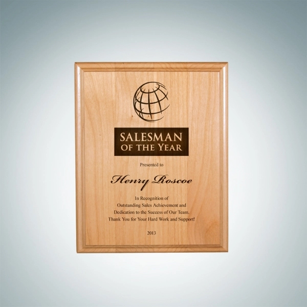 Laser Engraved Wooden Wall Plaque.... from ASI 47791 Best Deal Awards