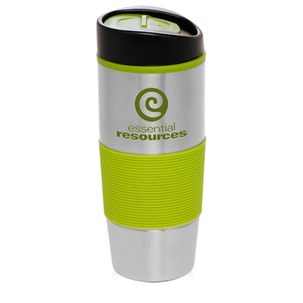 Color grip double wall tumbler, 16 oz.... from ASI 39552 BEL Promo