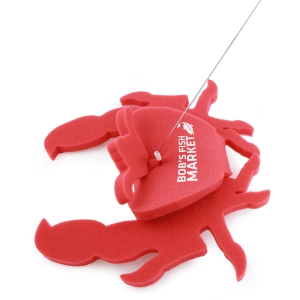 Foam crab toy on a leash... from ASI 54886 Foamworx / FoamWorx