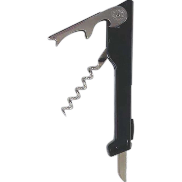 Two-step lever with a sliding knife blade is activated by a... from ASI 55450 Franmara Inc