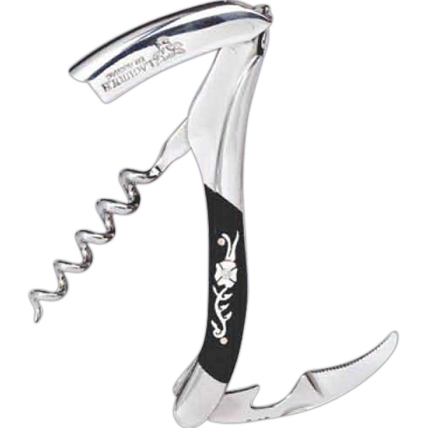Waiter's corkscrew that features a flower handle and hi-tech fiberglass material.... from ASI 55450 Franmara Inc