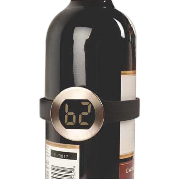 Wine collar thermometer with LCD temperature indicator... from ASI 55450 Franmara Inc
