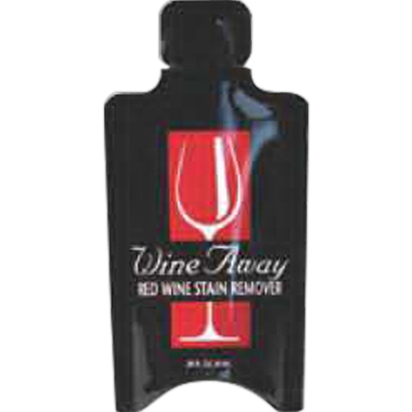 Red wine stain remover 0.28 oz. promotional packet. Blank.... from ASI 55450 Franmara Inc