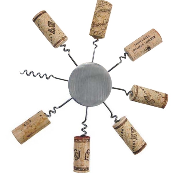 Cork trivet with eight spirals, stainless steel. Corks not included.... from ASI 55450 Franmara Inc