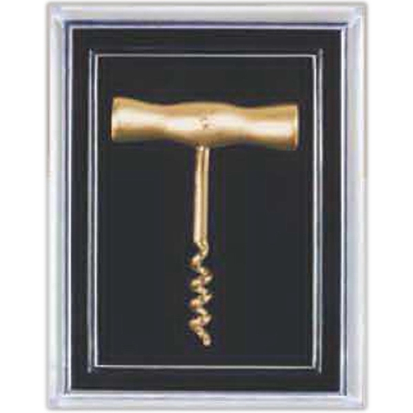 1 3/8" x 1" T-shaped corkscrew lapel pin with butterfly clutch... from ASI 55450 Franmara Inc