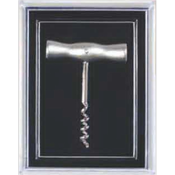 1 3/8" x 1" T-shaped corkscrew lapel pin with butterfly clutch... from ASI 55450 Franmara Inc