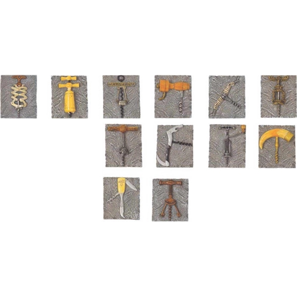 Collection of twelve 1 1/2" x 1 7/8" collectible magnets with... from ASI 55450 Franmara Inc