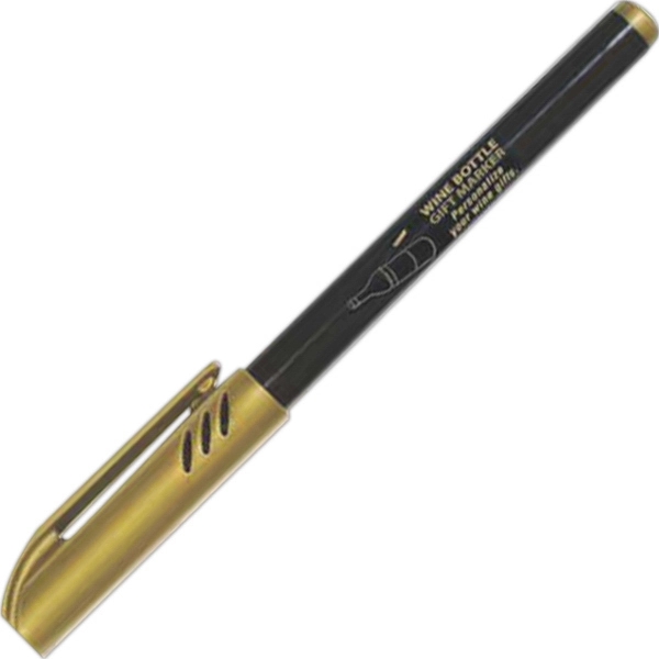 Set of two metallic 5 5/16" markers that can write on... from ASI 55450 Franmara Inc