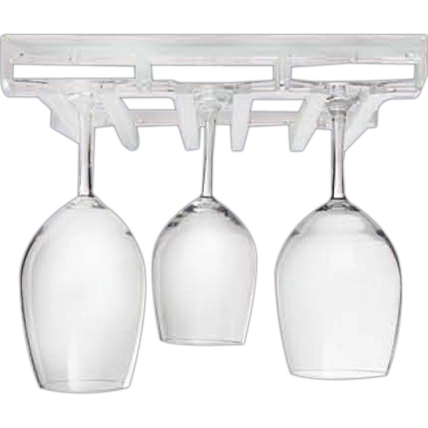 11 1/4" x 9 1/2" acrylic stemware rack holds 9 to... from ASI 55450 Franmara Inc