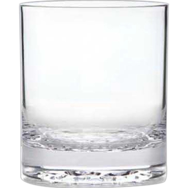 Old fashioned tumbler with droplet base, acrylic, 14 oz.... from ASI 55450 Franmara Inc