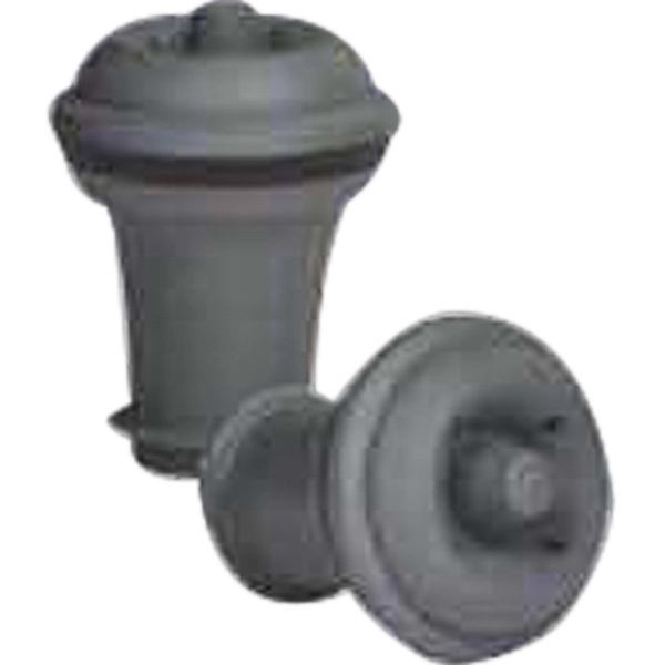 Vacuum wine stopper, blister pack of two. Blank.... from ASI 55450 Franmara Inc
