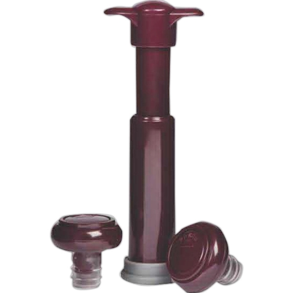 Boxed wine saver system with pump and two stoppers.... from ASI 55450 Franmara Inc