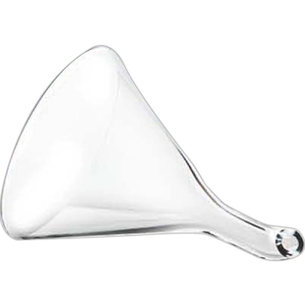 5" H x 4" diameter funnel that's made of glass and... from ASI 55450 Franmara Inc