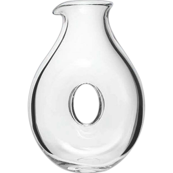 Oval-shaped 6 3/4" x 9 1/2" lead free decanter with 34... from ASI 55450 Franmara Inc