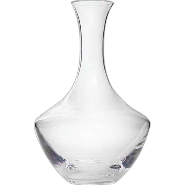 Burgundy lead free 8 3/4" x 7 1/8" crystal decanter with... from ASI 55450 Franmara Inc