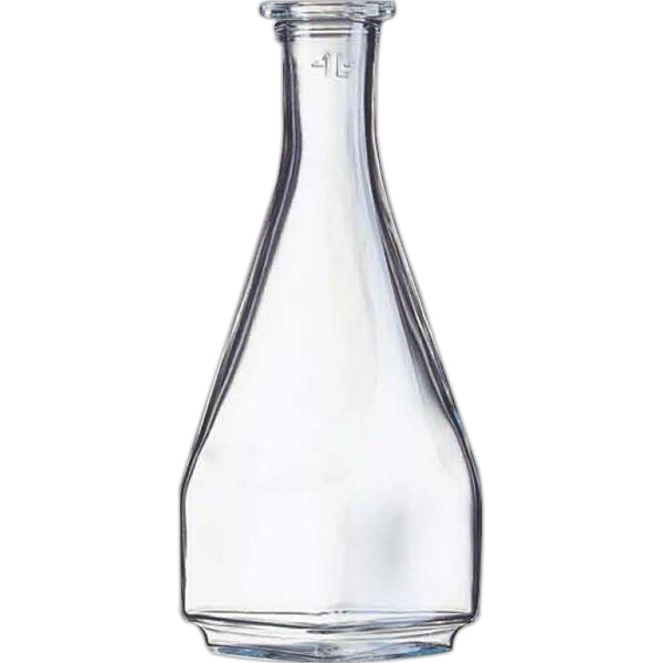 Square 10" x 3 3/4" non-tempered glass carafe. European made.... from ASI 55450 Franmara Inc