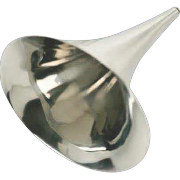 Brushed stainless steel decanting funnel with sediment screen... from ASI 55450 Franmara Inc