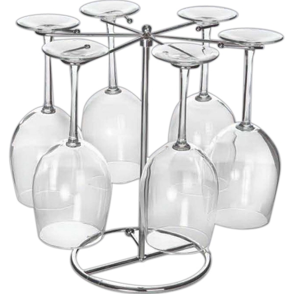 Six wine glass drying rack, blank.... from ASI 55450 Franmara Inc