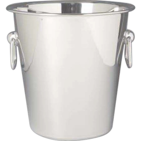 Wine and champagne chiller, stainless steel.... from ASI 55450 Franmara Inc