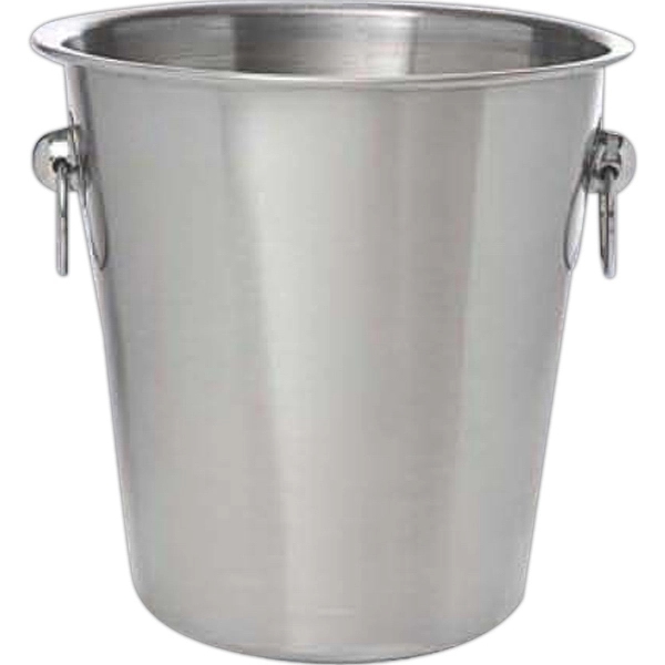 Wine and champagne chiller, stainless steel. 4 mm thick side rings.... from ASI 55450 Franmara Inc