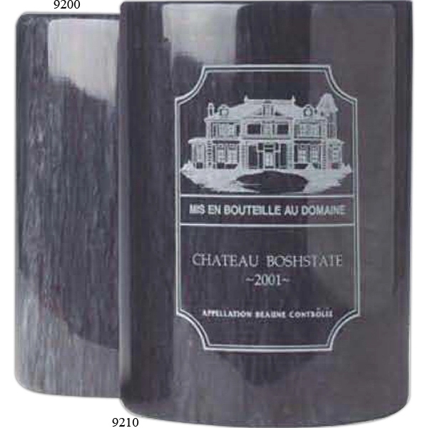 Black marble wine cooler with black felt base.... from ASI 55450 Franmara Inc