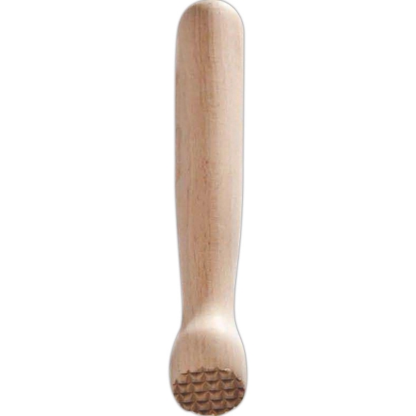 8" brown muddler made of beech wood that's professional quality... from ASI 55450 Franmara Inc