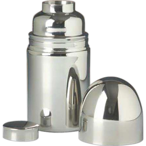 Bullet-shaped 5" x 2 5/8" 10-ounce stainless steel cocktail shaker with... from ASI 55450 Franmara Inc