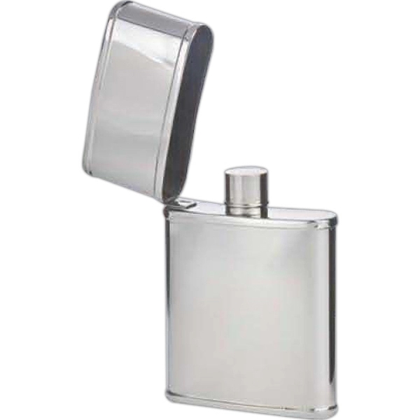 4 1/4" H x 2 5/8" W pocket flask with 2... from ASI 55450 Franmara Inc
