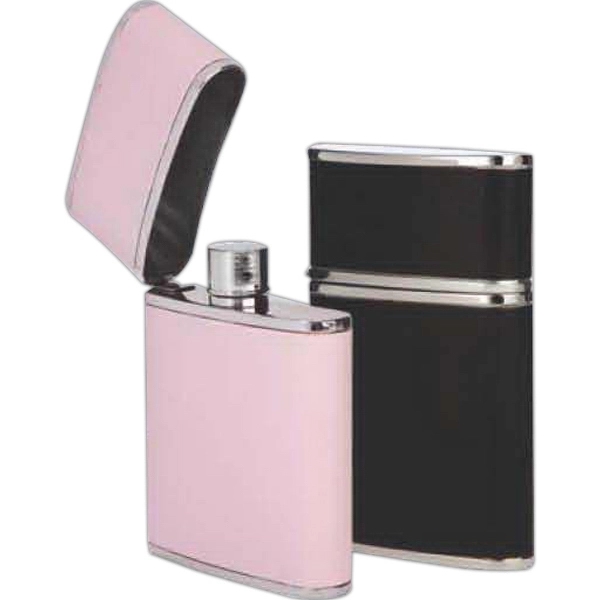 4 1/4" H x 2 5/8" W pocket flask with 2... from ASI 55450 Franmara Inc