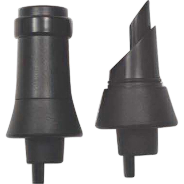 Drip-free pourer and stopper with rubber base and snap-on cap... from ASI 55450 Franmara Inc