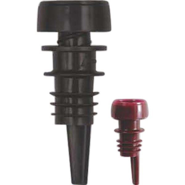 Stopper / pourer with twist action to seal or pour. Blank.... from ASI 55450 Franmara Inc