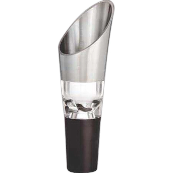 Premium decanting pourer made with stainless steel... from ASI 55450 Franmara Inc