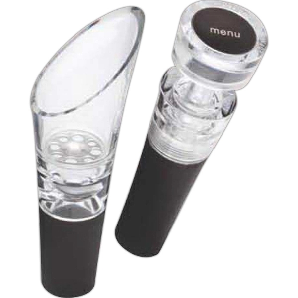 Decanting pourer and vacuum stopper.... from ASI 55450 Franmara Inc