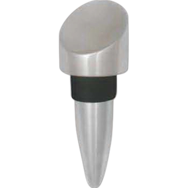 Customizable 3" x 1 1/8" stainless steel stopper with rubber seal... from ASI 55450 Franmara Inc