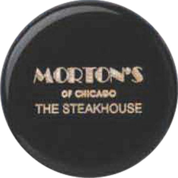 1 7/8" x 1 1/2" black marble bottle stopper with tapered... from ASI 55450 Franmara Inc