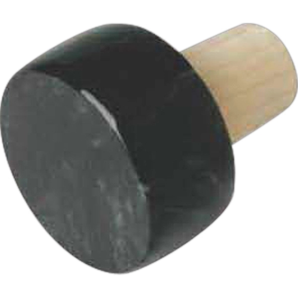 1 7/8" x 1 1/2" green marble bottle stopper with tapered... from ASI 55450 Franmara Inc