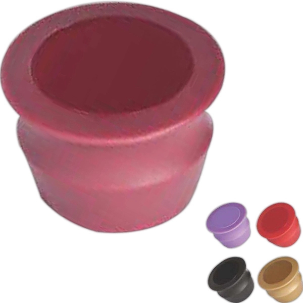 Customizable 1 1/8" x 1 3/4" Super Flex-Seal™ rigid ABS plastic... from ASI 55450 Franmara Inc