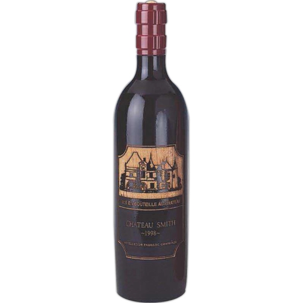 11 5/8" Bordeaux hardwood wine bottle-shaped pepper mill with non-toxic finish.... from ASI 55450 Franmara Inc