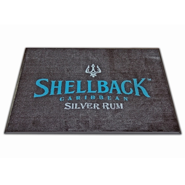 16 oz. nylon yarn door mat, with heavy duty vinyl and... from ASI 35750 PromoMatting by Americo