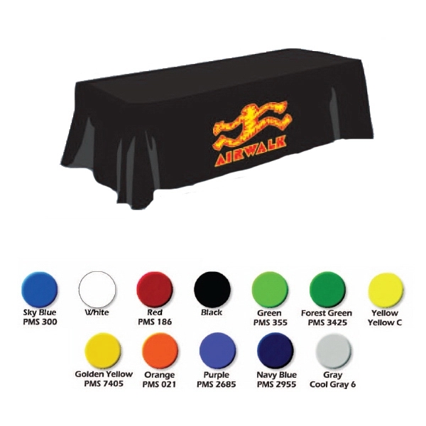 6' fitted table cover.... from ASI 30442 Above & Beyond Advertising Products / PromoAdLine